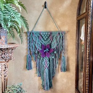 Large Handmade Macramé Wall Hanging